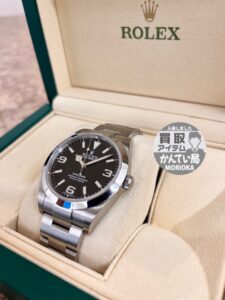 【ROLEX ロレックス エクスプローラー1 214270 ランダム番】を盛岡市のお客様よりお買取りさせていただきました!
