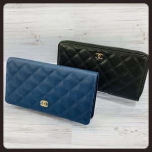 【CHANEL　販売　盛岡】シンプルな中に高級感♡飽きずに長くお使いいただける【CHANEL】の財布
