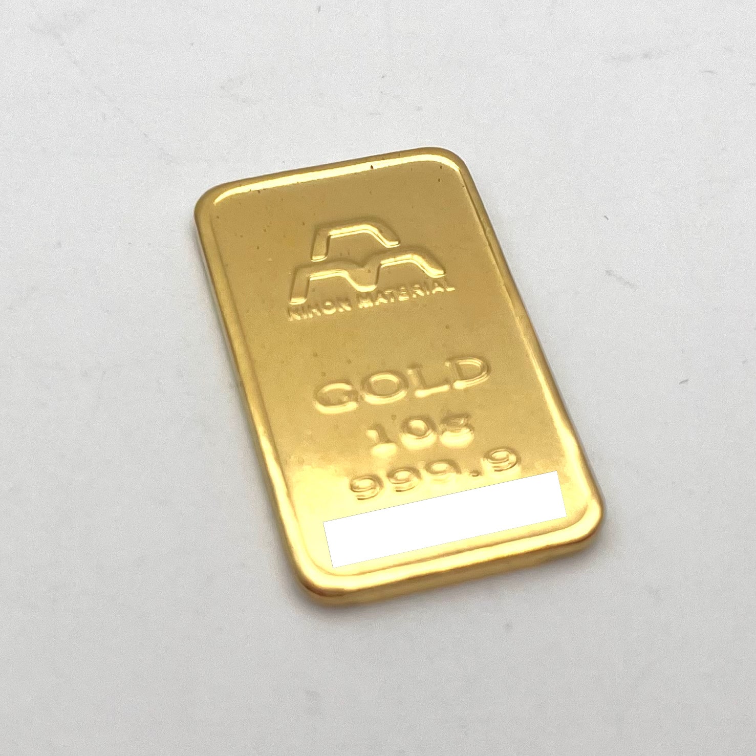 【金 販売】日本マテリアルインゴット10gが店頭に入荷しました✨