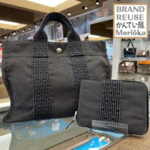 【エルメス　販売　盛岡】ナイロンキャンバス地で気兼ねなく使えちゃう🤩!! HERMES エルメス エールライン