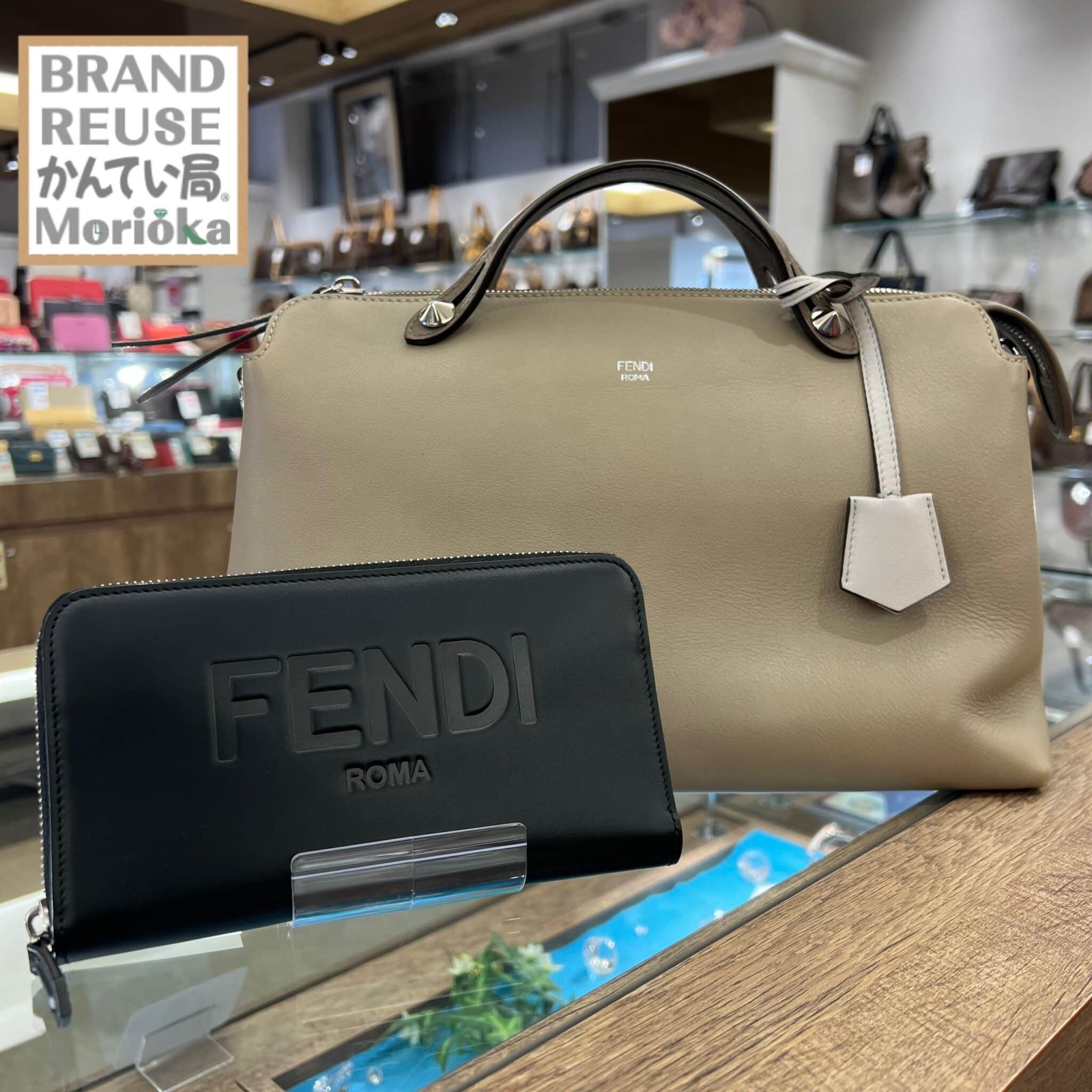 【FENDI　販売　盛岡】シンプルで飽きの来ないデザインが良いっ🤩この春欲しい FENDI フェンディのバッグ＆お財布