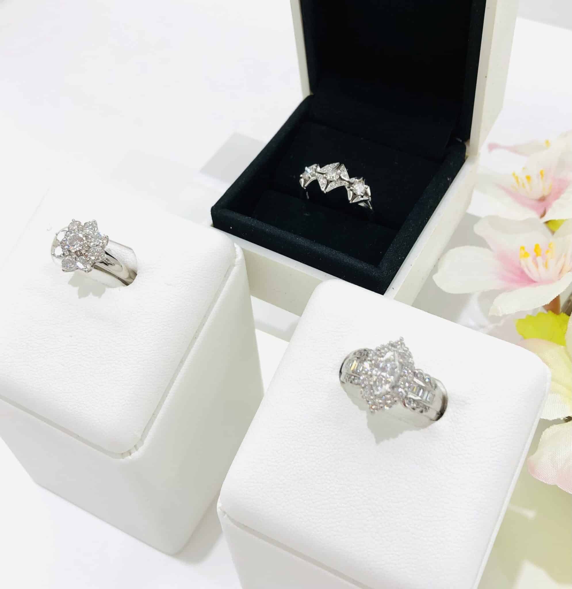 【指輪　販売　盛岡】4月 今月の石 ダイヤモンド 💎 晴れの日につけたいジュエリー 💎