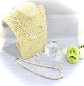 【ジュエリー　販売　盛岡】晴れの日のジュエリー🌸パールジュエリー