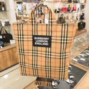【買取　盛岡　BURBERRY　ヴィンテージチェック２WAYバッグ】を盛岡市のお客様よりお買い取りさせていただきました！
