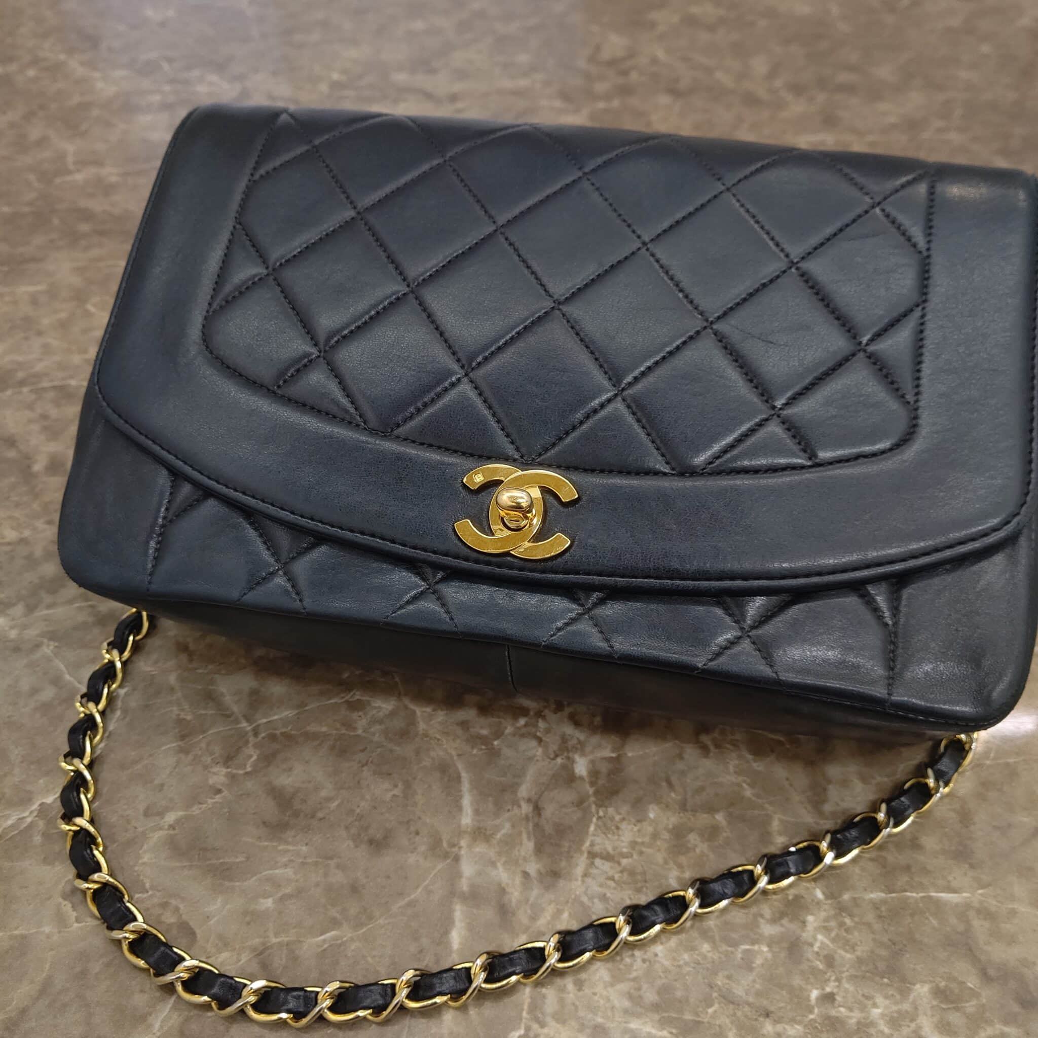 【CHANEL シャネル 買取 盛岡】シャネル A01164 マトラッセ ダイアナフラップ チェーンショルダーバッグを盛岡市のお客様よりお買取りさせていただきました！