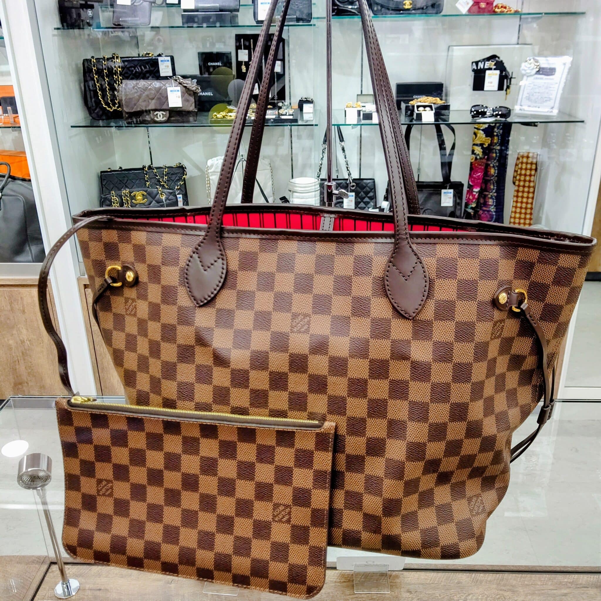 【買取　盛岡　LOUIS VUITTON】ルイヴィトン　N40599　 ダミエ ネヴァーフル MMを盛岡市のお客様よりお買い取りさせていただきました！