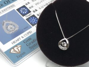 【ダイヤジュエリー　買取　盛岡】K18WG　ダンシングストーンダイヤネックレスをお買取りさせていただきました！