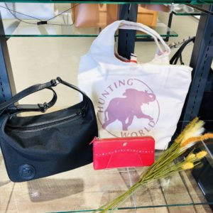 【盛岡　ハンティングワールド　販売】トートバッグ　ショルダーバッグ　財布