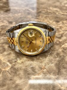 【ROLEX ロレックス　16233G　X番　デイトジャスト】を盛岡市のお客様よりお買取りさせていただきました！