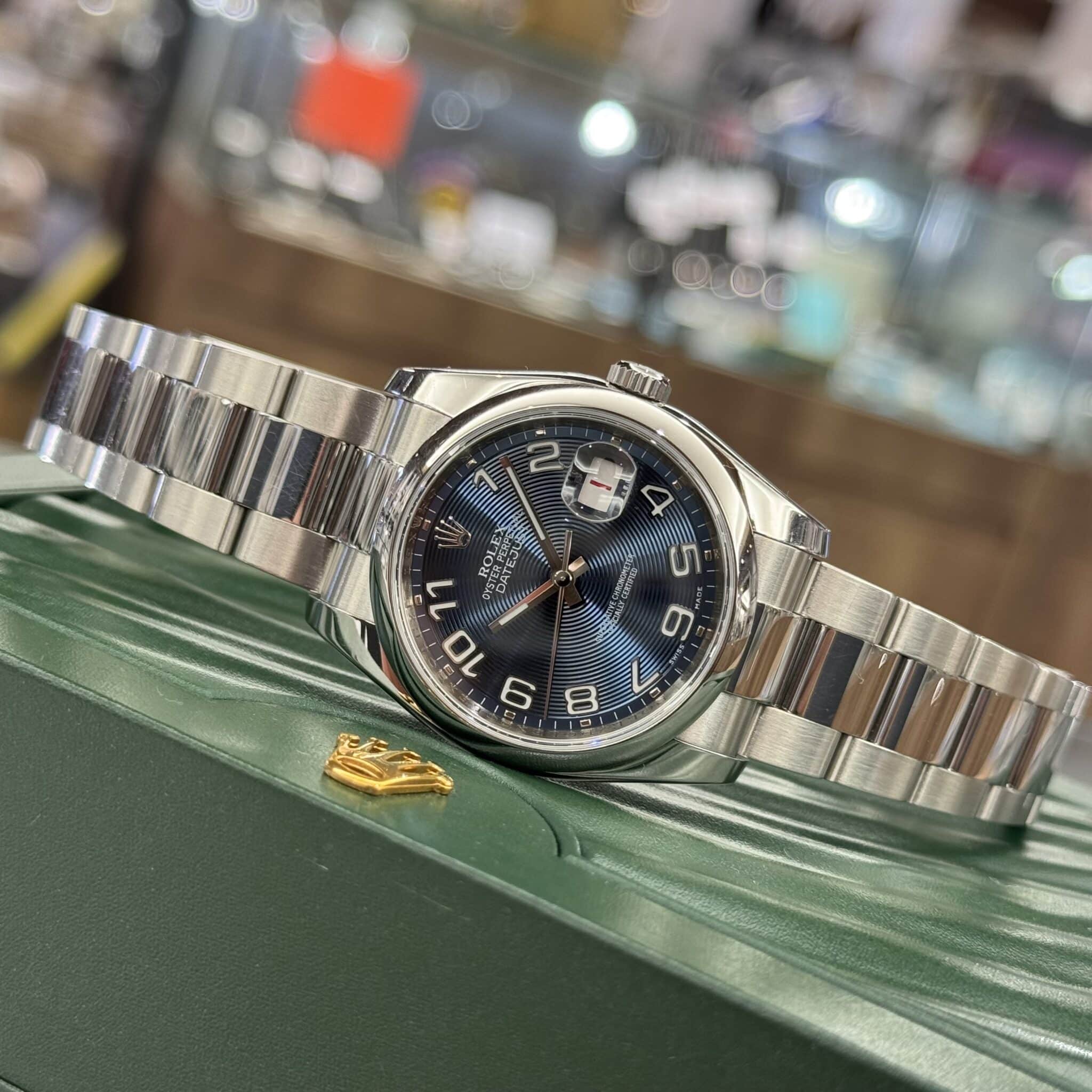 【買取り　盛岡　時計】ロレックス デイトジャスト  ROLEX  DATE JUST 116200 Z番を盛岡市のお客様よりお買取りさせていただきました。