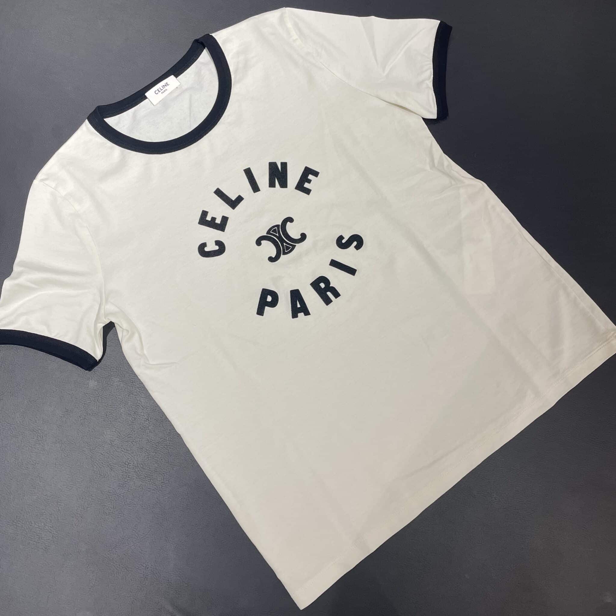 【アパレル 販売】セリーヌのトリオンフがシンプルながらも上品🤍今からの季節に大活躍なTシャツが入荷中です🙆🏻♀️✨