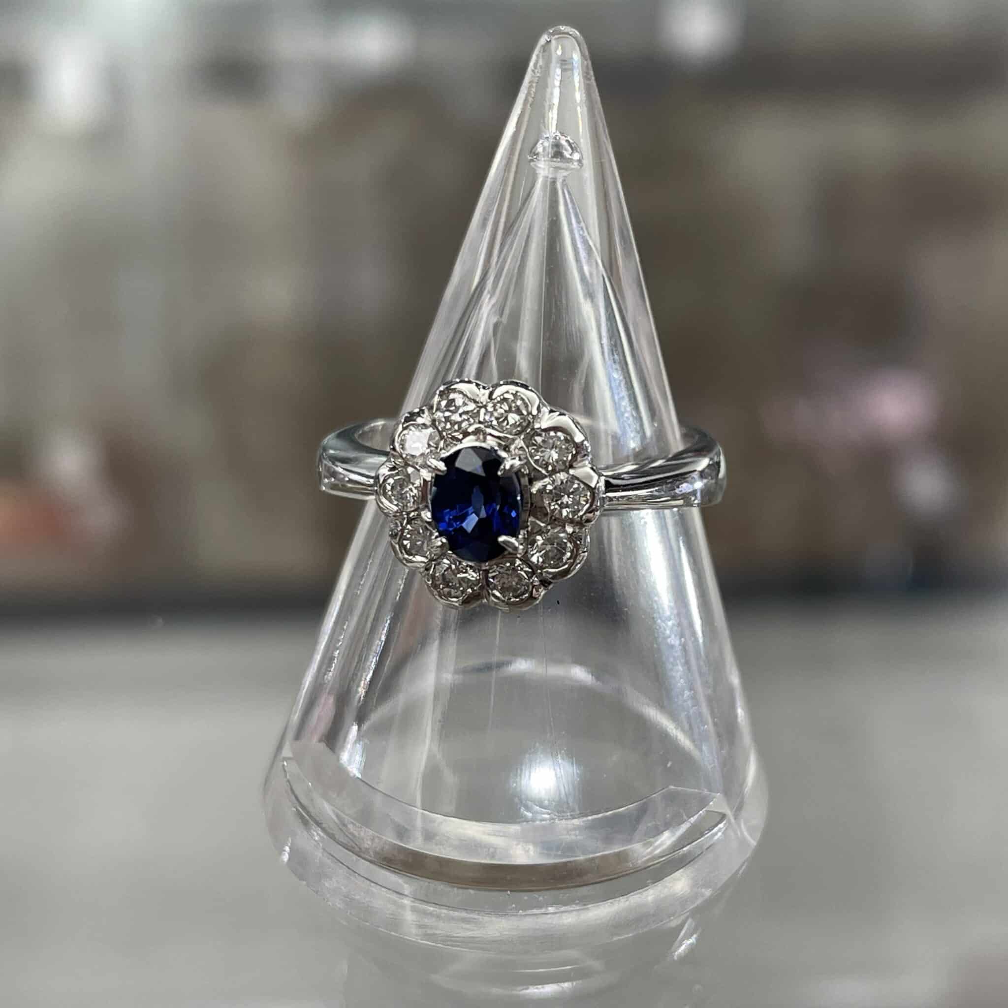 【ジュエリー 販売】人気のジュエリーコーナー✨9月の誕生石サファイアのリングも入荷中です💙