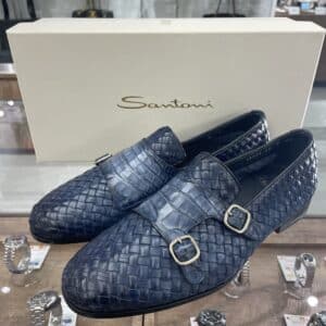 【アパレル 販売】イタリア屈指のシューズブランド『Santoni』のダブルモンクストラップが入荷しました✨