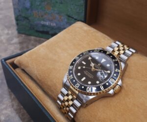 【ROLEX　ロレックス　16713　U番　16713　ＧＭＴマスター2】を盛岡市のお客様よりお買取させていただきました！