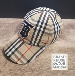 【BURBERRY　バーバリー　80275021　ベースボールキャップ】を盛岡市のお客様よりお買取させていただきました！
