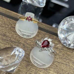【ジュエリー　販売】7月の誕生石❤️ルビーのリングをご紹介🎉