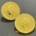【金 販売】コレクションにもおすすめ✨メイプルリーフ金貨 1/4オンス 1988年・1989年が入荷しております✨