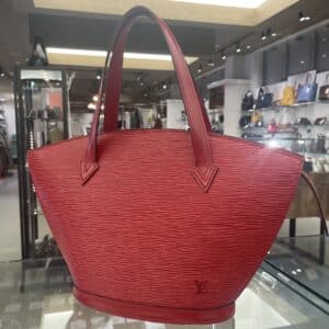 【ルイヴィトン 販売】鮮やかなレッドカラーが目を惹く❤️M52267 サンジャック・ショッピング はいかがですか❓