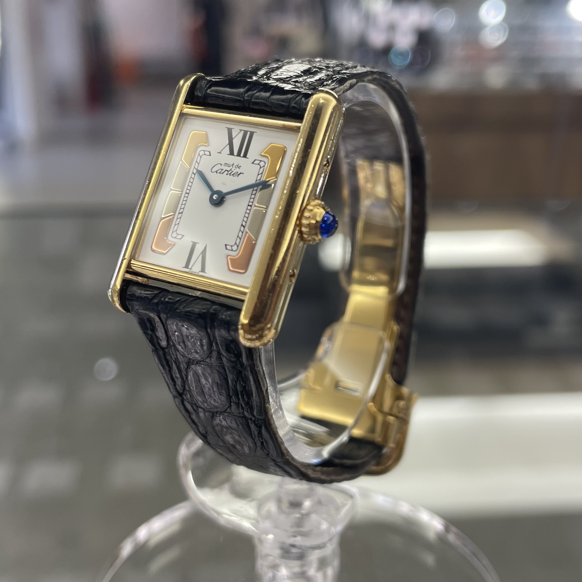 【時計 販売】クラシカルな美しさを手元に♪マストタンクSM ヴェルメイユが入荷しております✨
