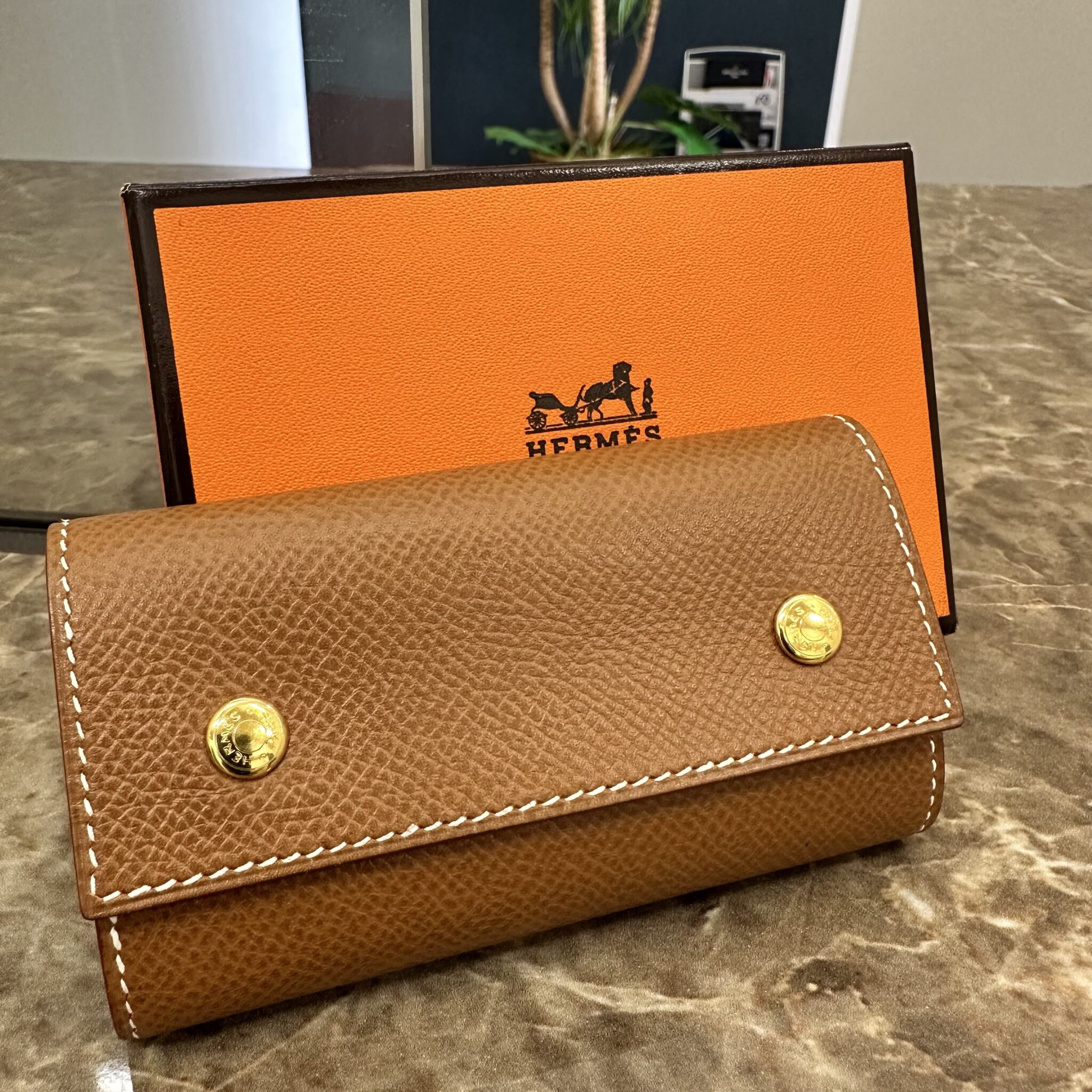 【買取 入荷 盛岡 エルメス HERMES】エルメス エテュイクレ6 を盛岡市のお客様よりお買取させていただきました!