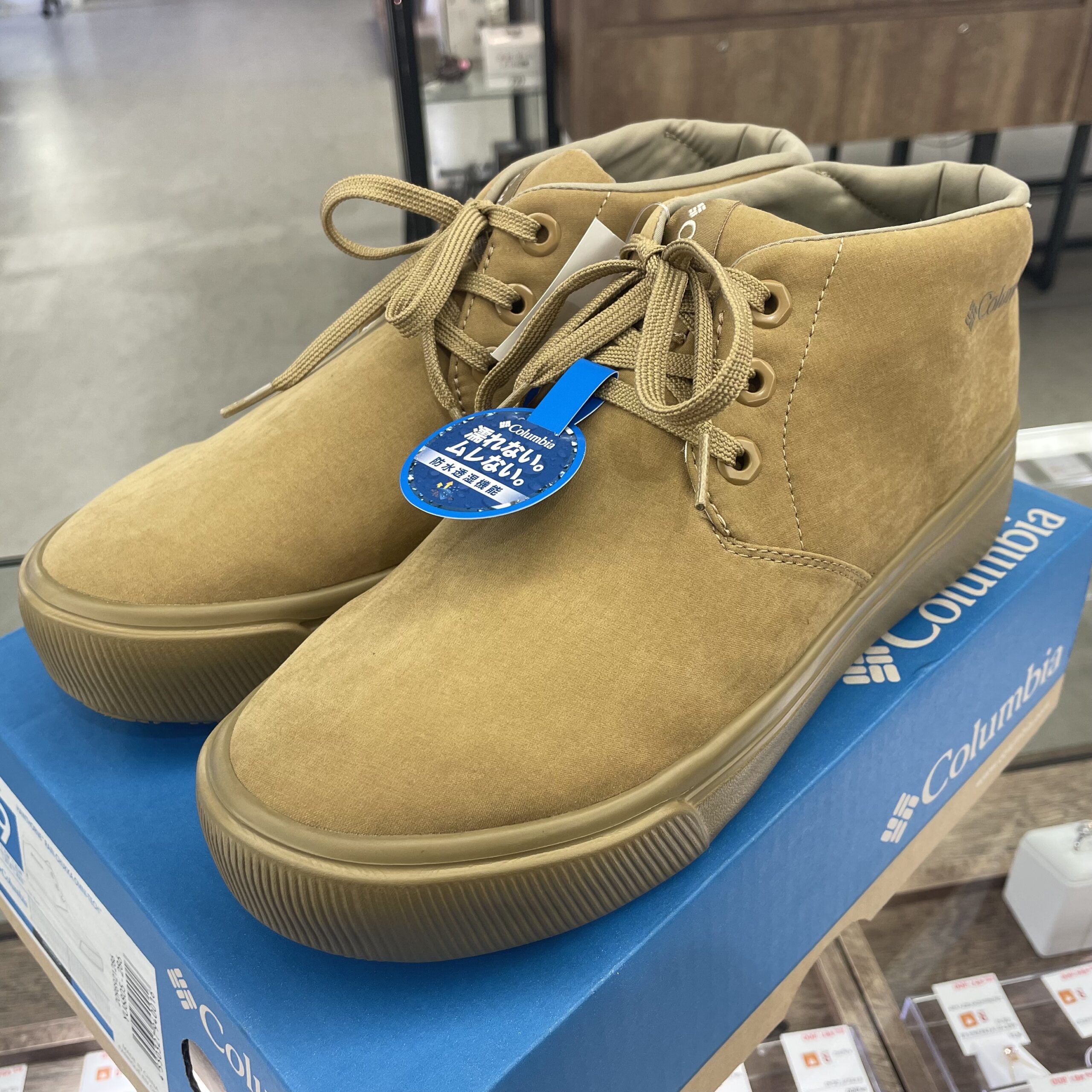 【靴 販売】サイズが合えばとってもお得✨Columbiaホーソンレイン チャッカ オムニテックが入荷しました👏👏