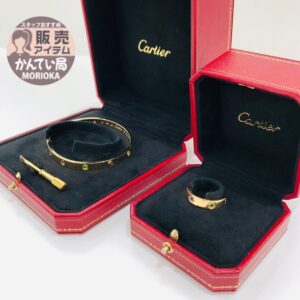 【カルティエ　販売】人気の高い「LOVE」シリーズ！！マルチカラーのラブブレスレット＆リング