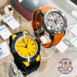 【時計　販売】これからの季節、腕元にオレンジ＆イエローカラーでコーデネートにアクセント！！