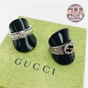 【グッチ　販売】初めてのシルバーリング購入にオススメ！GUCCIの定番リング「インターロッキング Gリング」✨