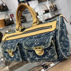 【ルイヴィトン 販売】デニム素材が可愛い💛ネオスピーディが入荷しております🙋‍♀️
