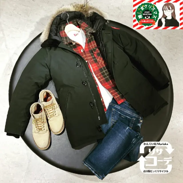 かんてい局のお洋服でリサイクルコーディネート、リサコです。いつもご覧いただきありがとうございます！推しまくりスマス×アパレル2点以上のお買い上げで10％OFFのご紹介です。

♺リサコーデNo.187 リバイバル推しまくりby リサコ
#CANADAGOOSE 3438JM JASPER
#RONHERMAN オーバーシャツジャケット
#REDWING 8167 プレーントゥブーツ
#DIESEL THOMMER SILM SKINNY
#VictorVictorWorldwide Tシャツ

何度も気持ちを上げてもらったレッドウイング、ソールの寿命で手放しましたがこの度きれいなお品が入荷🔥いつまでもこんなお洋服を着ていたいと学生時代思ってた気持ちごと蘇りました🤘プリントT好きにも音楽好きにもVictor Victor WorldwideのTシャツをインに。背中にでっかい犬だ！

この冬もかんてい局盛岡店のリサイクルコーデをお楽しみいただけますように😊

#かんてい局盛岡店
#カナダグース
#レッドウイング
#ロンハーマン
#チェックシャツ
#ディーゼル
#グラミチ
#リサコ
#一期一会
#古着コーディネート
#ブランド販売
#ブランド買取
#岩手
#盛岡
#皆さまのご来店お待ちしております。